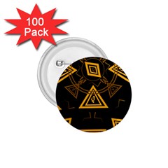 Abstract Pattern Geometric Backgrounds   1 75  Buttons (100 Pack)  by Eskimos