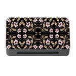 Folk flowers print Floral pattern Ethnic art Memory Card Reader with CF Front