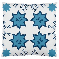 Abstract Pattern Geometric Backgrounds   Standard Flano Cushion Case (one Side) by Eskimos