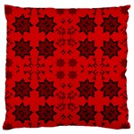Abstract pattern geometric backgrounds   Large Flano Cushion Case (Two Sides) Front