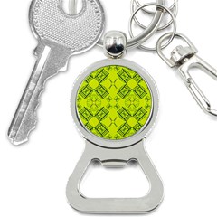 Abstract Pattern Geometric Backgrounds   Bottle Opener Key Chain by Eskimos