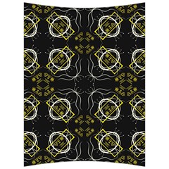 Abstract Pattern Geometric Backgrounds   Back Support Cushion by Eskimos