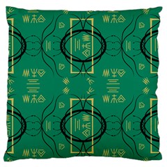Abstract Pattern Geometric Backgrounds   Large Flano Cushion Case (two Sides) by Eskimos