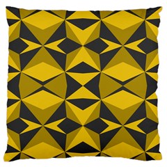 Abstract Pattern Geometric Backgrounds   Large Flano Cushion Case (one Side) by Eskimos