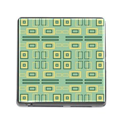 Abstract Pattern Geometric Backgrounds   Memory Card Reader (square 5 Slot) by Eskimos