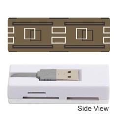 Abstract Pattern Geometric Backgrounds   Memory Card Reader (stick) by Eskimos