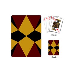 Abstract Pattern Geometric Backgrounds   Playing Cards Single Design (mini) by Eskimos