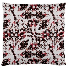 Texture Mosaic Abstract Design Large Flano Cushion Case (one Side) by dflcprintsclothing