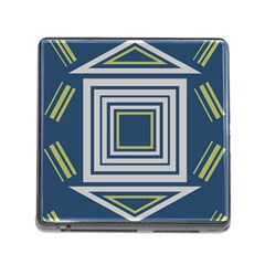 Abstract Pattern Geometric Backgrounds   Memory Card Reader (square 5 Slot) by Eskimos