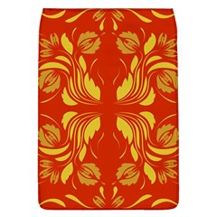 Folk Flowers Print Floral Pattern Ethnic Art Removable Flap Cover (l) by Eskimos
