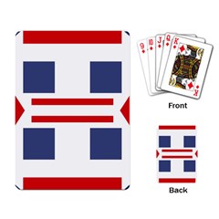 Abstract Pattern Geometric Backgrounds   Playing Cards Single Design (rectangle) by Eskimos