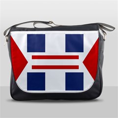 Abstract Pattern Geometric Backgrounds   Messenger Bag by Eskimos