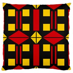 Abstract Pattern Geometric Backgrounds   Standard Flano Cushion Case (one Side) by Eskimos