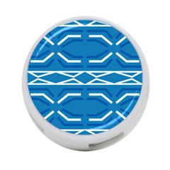 Abstract Pattern Geometric Backgrounds   4-port Usb Hub (one Side) by Eskimos