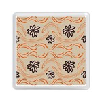 Folk flowers print Floral pattern Ethnic art Memory Card Reader (Square) Front