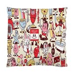Retro Food Standard Cushion Case (One Side) Front