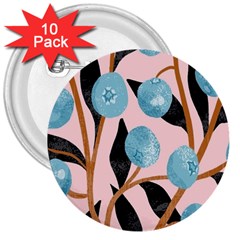 Fruits 3  Buttons (10 Pack)  by Sparkle