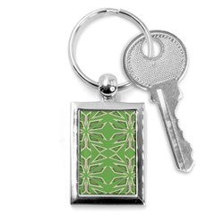 Abstract Pattern Geometric Backgrounds   Key Chain (rectangle) by Eskimos