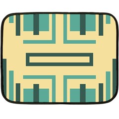 Abstract Pattern Geometric Backgrounds   Fleece Blanket (mini) by Eskimos