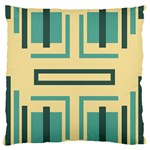 Abstract pattern geometric backgrounds   Standard Flano Cushion Case (One Side) Front