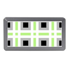 Agender Flag Plaid Memory Card Reader (mini) by WetdryvacsLair