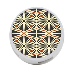 Abstract Geometric Design    4-port Usb Hub (one Side) by Eskimos