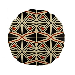 Abstract Geometric Design    Standard 15  Premium Flano Round Cushions by Eskimos