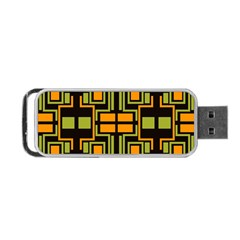Abstract Geometric Design    Portable Usb Flash (two Sides) by Eskimos