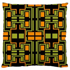 Abstract Geometric Design    Standard Flano Cushion Case (one Side) by Eskimos