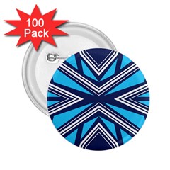 Abstract Pattern Geometric Backgrounds  2 25  Buttons (100 Pack)  by Eskimos