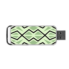 Abstract Pattern Geometric Backgrounds Portable Usb Flash (one Side) by Eskimos