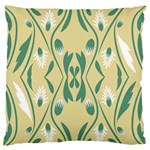 Folk flowers print Floral pattern Ethnic art Large Flano Cushion Case (One Side) Front
