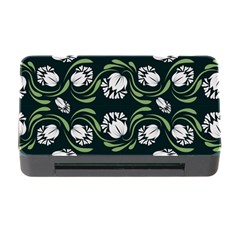 Folk Flowers Print Floral Pattern Ethnic Art Memory Card Reader With Cf by Eskimos