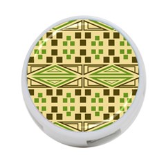 Abstract Pattern Geometric Backgrounds  4-port Usb Hub (one Side) by Eskimos