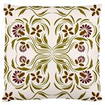 Folk flowers print Floral pattern Ethnic art Standard Flano Cushion Case (One Side) Front