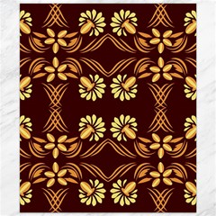 Folk Flowers Print Floral Pattern Ethnic Art Canvas 20  X 24  by Eskimos