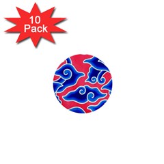 Batik Megamendung 1  Mini Buttons (10 Pack)  by artworkshop