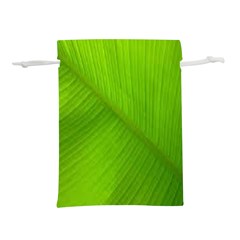 Banana Leaf Lightweight Drawstring Pouch (s) by artworkshop