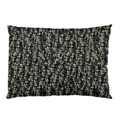 Creepy Head Motif Pattern Pillow Case by dflcprintsclothing