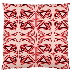 Abstract Pattern Geometric Backgrounds  Standard Flano Cushion Case (one Side) by Eskimos