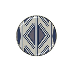 Abstract Pattern Geometric Backgrounds  Hat Clip Ball Marker (10 Pack) by Eskimos