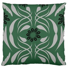 Folk Flowers Print Floral Pattern Ethnic Art Standard Flano Cushion Case (one Side) by Eskimos