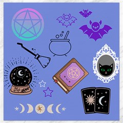 Pastel Goth Witch Blue Canvas 12  X 12  by NerdySparkleGoth
