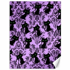 Purple Cats Canvas 36  X 48  by NerdySparkleGoth