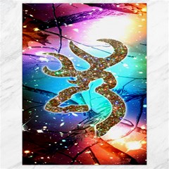 Browning Deer Glitter Galaxy Canvas 18  X 24  by artworkshop