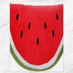 Watermelon Pillow Fluffy Canvas 36  X 48  by artworkshop
