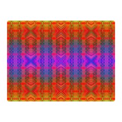 Electric Sunset Double Sided Flano Blanket (mini)  by Thespacecampers