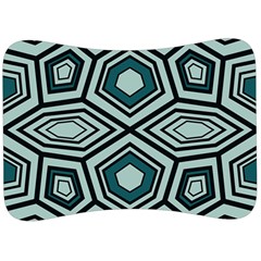 Abstract Pattern Geometric Backgrounds Velour Seat Head Rest Cushion by Eskimos