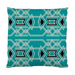 Abstract Pattern Geometric Backgrounds  Standard Cushion Case (one Side) by Eskimos