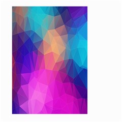 Triangles Polygon Color Large Garden Flag (two Sides) by artworkshop